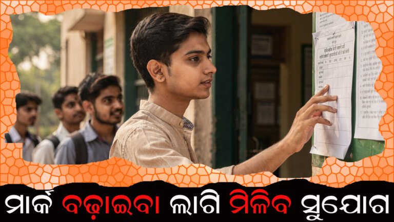 ମାର୍କ ବଢ଼ାଇବା ଲାଗି ମିଳିବ ସୁଯୋଗ