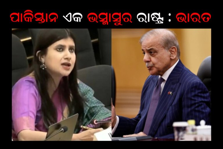 ପାକିସ୍ତାନ ଏକ ଭସ୍ମାସୁର ରାଷ୍ଟ୍ର : ଭାରତ